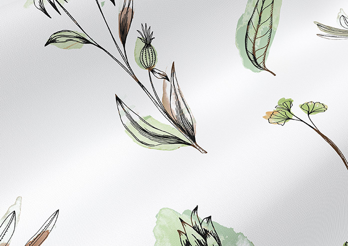 Herb Garden, Nutmeg - Twist&Fit Roller Blind - Image 4